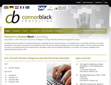 Tablet Screenshot of connor-black.com